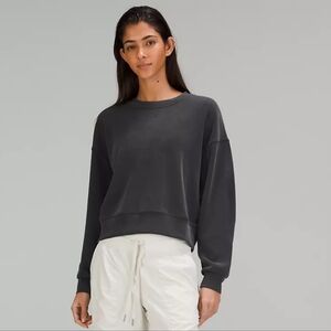 Lululemon Softstreme Perfectly Oversized Cropped Crew